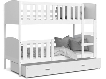 Двох'ярусне ліжко 160x80 White TAMI