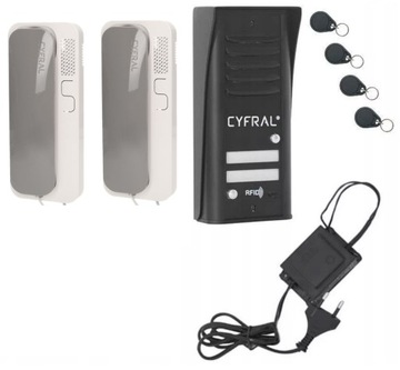ДОМОФОН CYFRAL COSMO 2-ВЕНИ 2 - СІМЕЙНІ БРЕЛОКИ