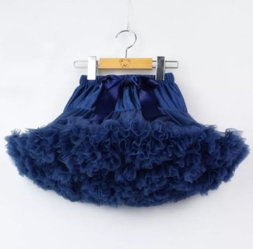 Тюлевая юбка 104 пачка pettiskirt темно-синий