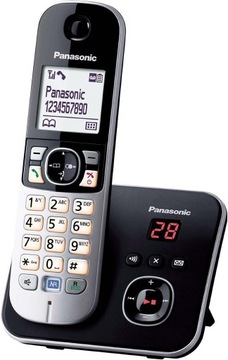 Стационарный телефон беспроводной автоответчик Panasonic KX-TG6821FRB