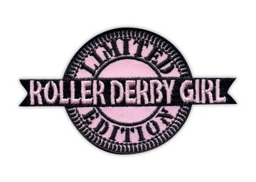 Нашивка Roller Derby Girl-обмежена серія, вишивка