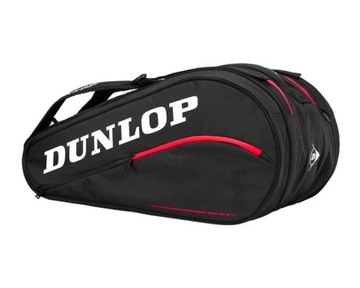 СУМКА ДЛЯ СКВОШУ DUNLOP CX TEAM 12 BK / GR