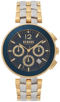 Мужские часы браслет золотой Versus Versace