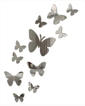 Декоративні настінні дзеркала метелика