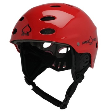 Kask Wodny Wake Kite PRO-TEC ACE gloss red roz XS