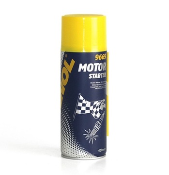 MANNOL 9669 MOTO STARTER ЗАПУСК ДВИГАТЕЛЯ 450МЛ