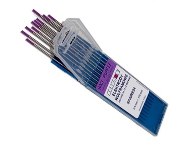 Вольфрамовий електрод tig фіолетовий WX3 2.4 x175mm 1шт