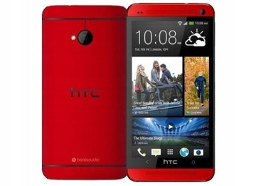Оригинальный HTC ONE M7 (801) красный Android WIFI