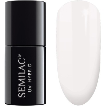 001 SEMILAC ГИБРИДНЫЙ ЛАК STRONG WHITE 7ML