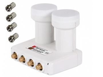 КОНВЕРТЕР MONOBLOCK QUAD OPTICUM HOTBIRD ASTRA