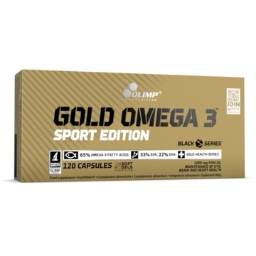 OLIMP Gold Omega-3 SPORT EDITION 120 капс.