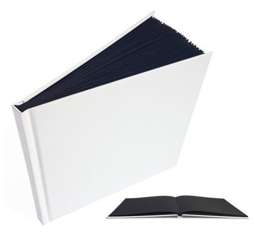 Гостьова книга база SOFT DIY чорні листівки для фотобудки і відкриваються плоскі