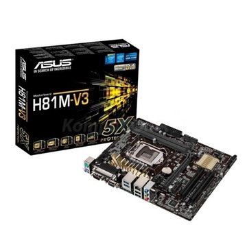 Материнская плата Asus H81M-V3 Micro ATX