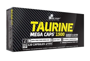 OLIMP TAURINE 120KAPS энергия на тренировке сила