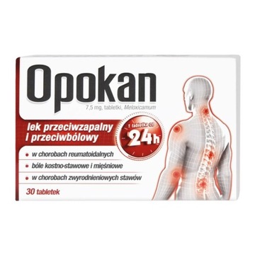 Opokan 30 таблеток біль у хребті м'язи
