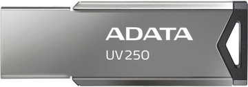 ADATA UV250 16GB USB 2.0 металл (AUV250-16G-RBK)