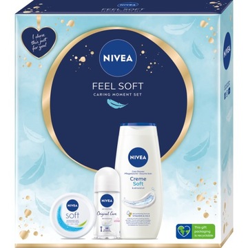 Набір косметики для жінок Nivea Feel Soft