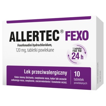 ALLERTEC FEXO 10 шт. табл аллергия аллергия насморк