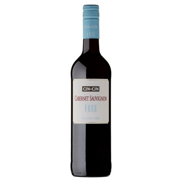 Безалкогольне вино Cin&Cin Cabernet Sauvignon червоне сухе 750 мл