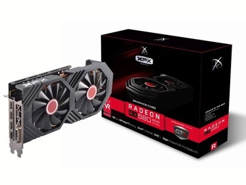 Видеокарта XFX Radeon RX 580 GTS XXX Edition OC + 8GB GDDR5 * GW*