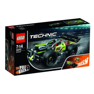 LEGO Technic 42072 Желтая гоночная машина