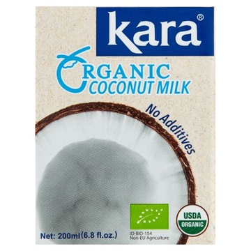 Кара кокосове молочко 16-18% 200 мл біо