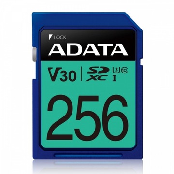 SD-карта Adata ASDX256GUI3V30S-R 256 ГБ