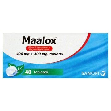 MAALOX 40 таблеток лекарство от изжоги и рефлюкса