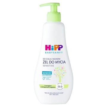 HIPP Baby детский гель для мытья тела и волос