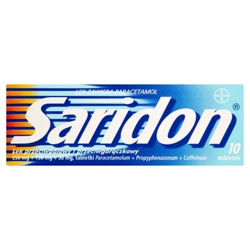 Сарідон 10 таблеток
