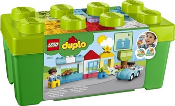 LEGO Duplo Середня Зелена коробка великі будівельні блоки BOX 2+