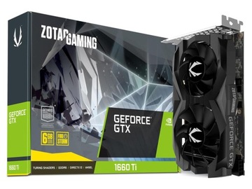 Zotac GeForce GTX 1660 Ti Gaming 6GB GDDR6 * GW*