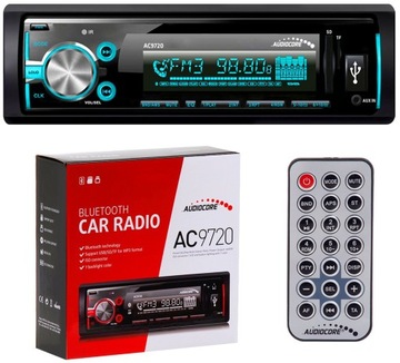 RADIO SAMOCHODOWE USB KARTA SD BLUETOOTH MP3 WMA