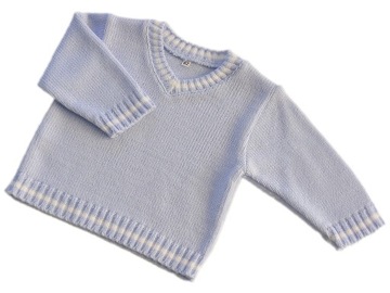 Крестильный свитер для мальчика размер 80