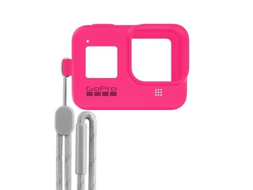 Силиконовый чехол + ремешок для GoPro Sleeve Hero 8 Pink