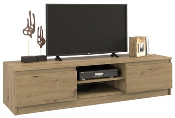СУЧАСНИЙ ЖУРНАЛЬНИЙ СТОЛИК ШАФА RTV 140 СМ ДУБ ARTISAN