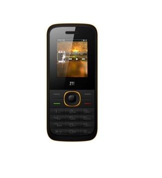 Телефон ZTE R528 DS чорно-жовтий