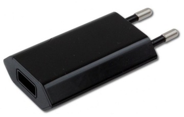 СЕТЕВОЕ ЗАРЯДНОЕ УСТРОЙСТВО 230V-USB 5V 1A SLIM BLACK