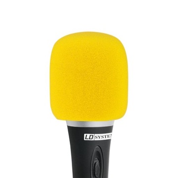LD Systems губка обтекатель для микрофона желтый