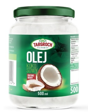 TARGROCH очищенное кокосовое масло без запаха 500 мл