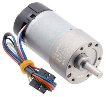 10: 1 12V 37dx65l - двигун з металевою коробкою передач і кодером 64 CPR