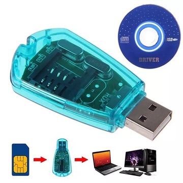 USB считыватель адаптеров SIM-карта GSM CDMA телефон SMS резервное копирование клон