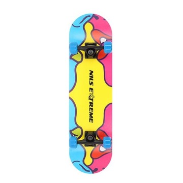 СКЕЙТБОРД NILS ABEC7 PU ДЛЯ КАТАННЯ ДО 100 КГ