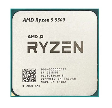 Процессор AMD Ryzen 5 5500 3,6 ГГц 6 ядер 7 нм AM4CPU