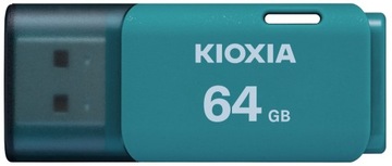 Флешка KIOXIA 64GB USB 2.0 Hayabusa U202 AQUA