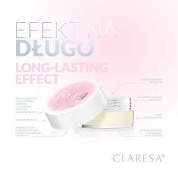 Claresa рассыпчатая пудра Loose Fixing Powder 5,5 г