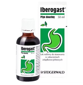 Iberogast, пероральная жидкость, 50 мл