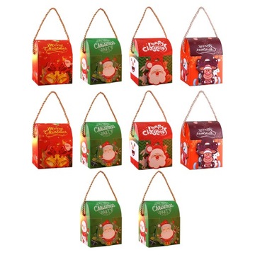 Рождественские подарочные коробки для конфет Xmas Candy Bags