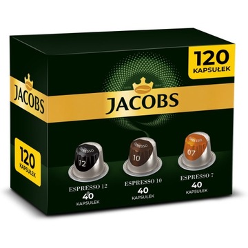 Капсули Jacobs для Nespresso ( r) * Еспресо 120 шт.