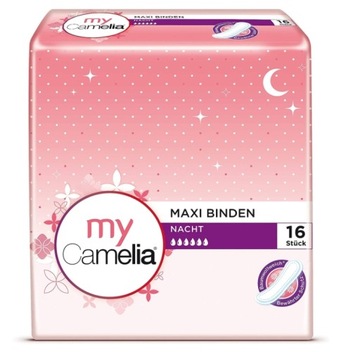 My Camelia, Maxi Nacht, гигиенические прокладки, 16 шт.